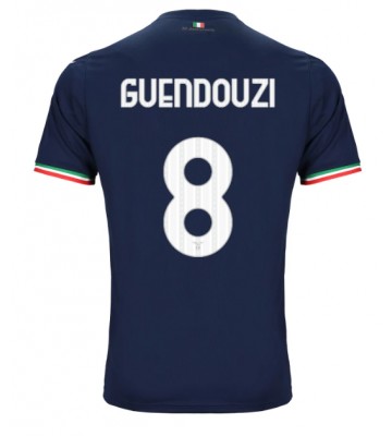 Lazio Matteo Guendouzi #8 Bortatröja 2023-24 Kortärmad